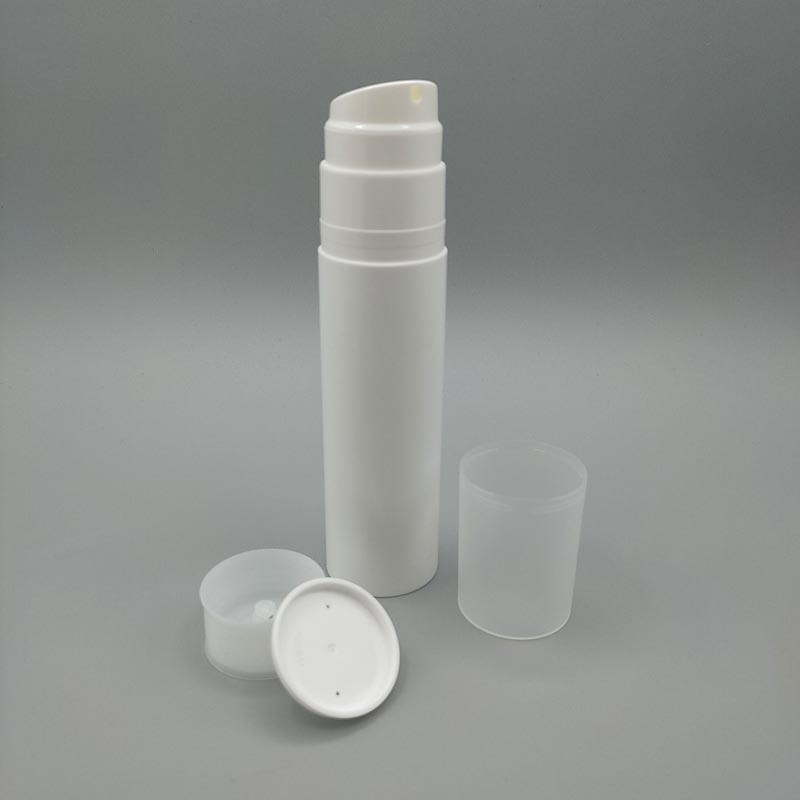 Flacone Airless Bianco con Dispensr e Tappo