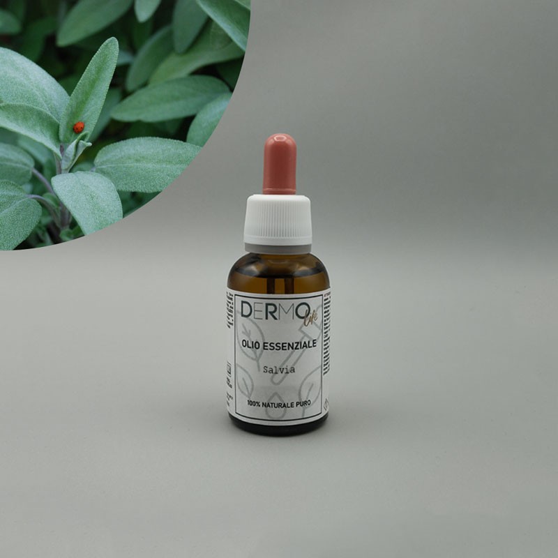 Olio Essenziale Salvia Naturale Puro